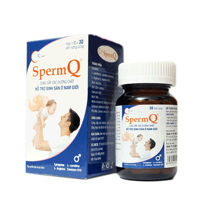 Viên Uống Tăng Khả Năng Sinh Sản Ở Nam Giới Spermq Mediplantex