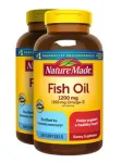 Nature Made Viên Uống Dầu Cá Bổ Sung Omega3 1200mg Fish Oil Omega 3 200 Viên