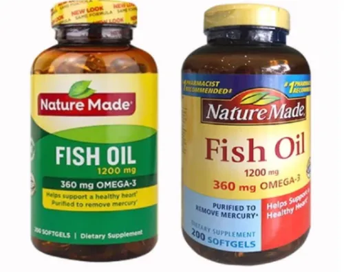Nature Made Viên Uống Dầu Cá Bổ Sung Omega3 1200mg Fish Oil Omega 3 200 Viên